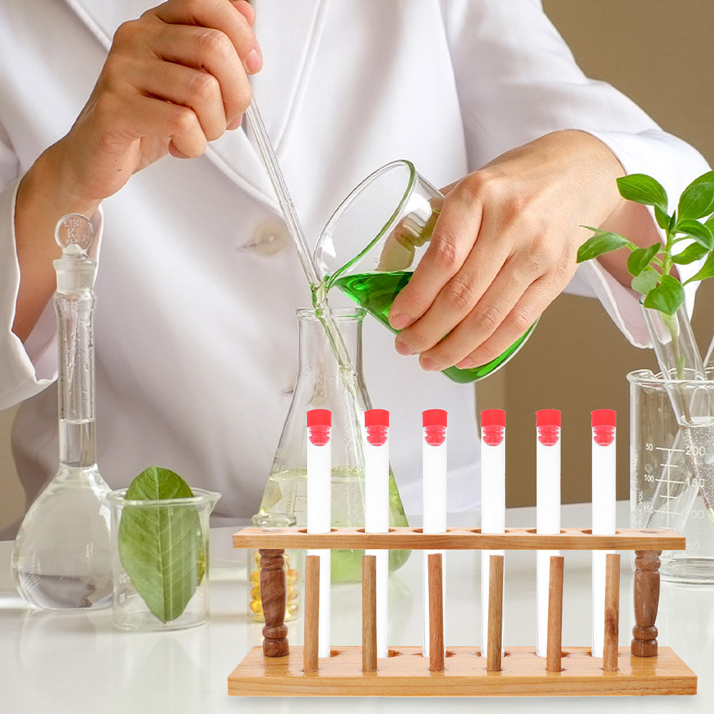 Natural Wood Test Tube Rack 6- - огляд і ціна Centrifuge Tube Rack
