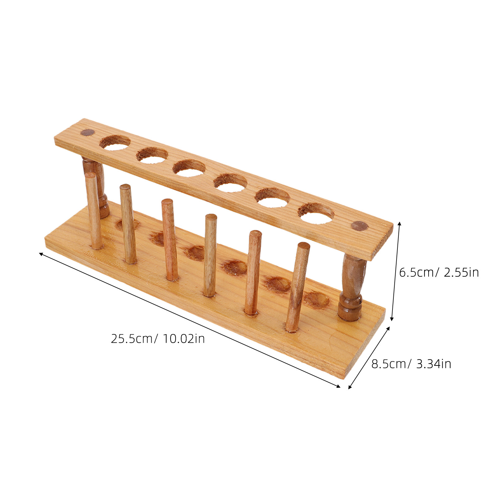 Natural Wood Test Tube Rack 6- - огляд і ціна Centrifuge Tube Rack