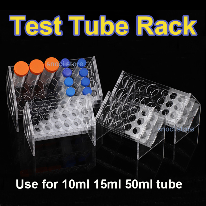 Slant Rack Acrylic Test Tube H - огляд і ціна Centrifuge Tube Rack