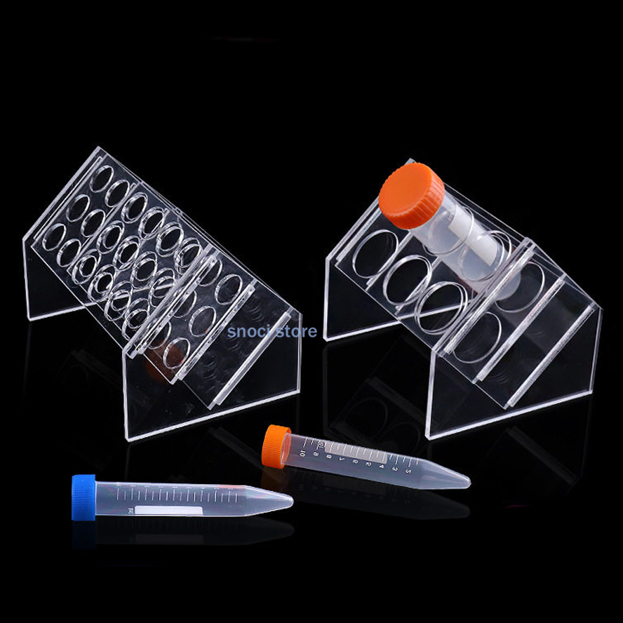 Slant Rack Acrylic Test Tube H - огляд і ціна Centrifuge Tube Rack