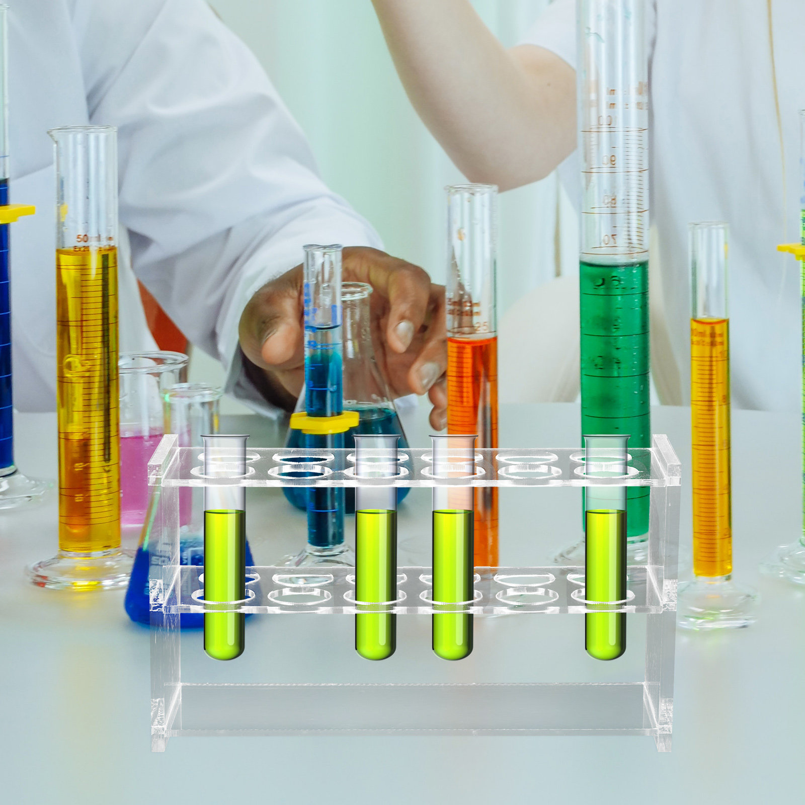 6 Slots Test Tube Holder Durab - огляд і ціна Centrifuge Tube Rack