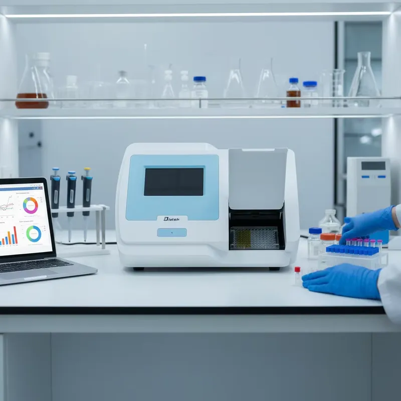 DR-200Bc Microplate Reader Lab - огляд і ціна Medical Lab Test