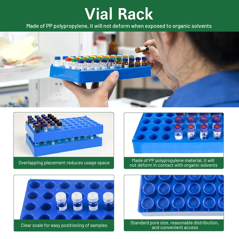 Plastic Vial Rack 50 Holds Sui - огляд і ціна Centrifuge Tube Rack