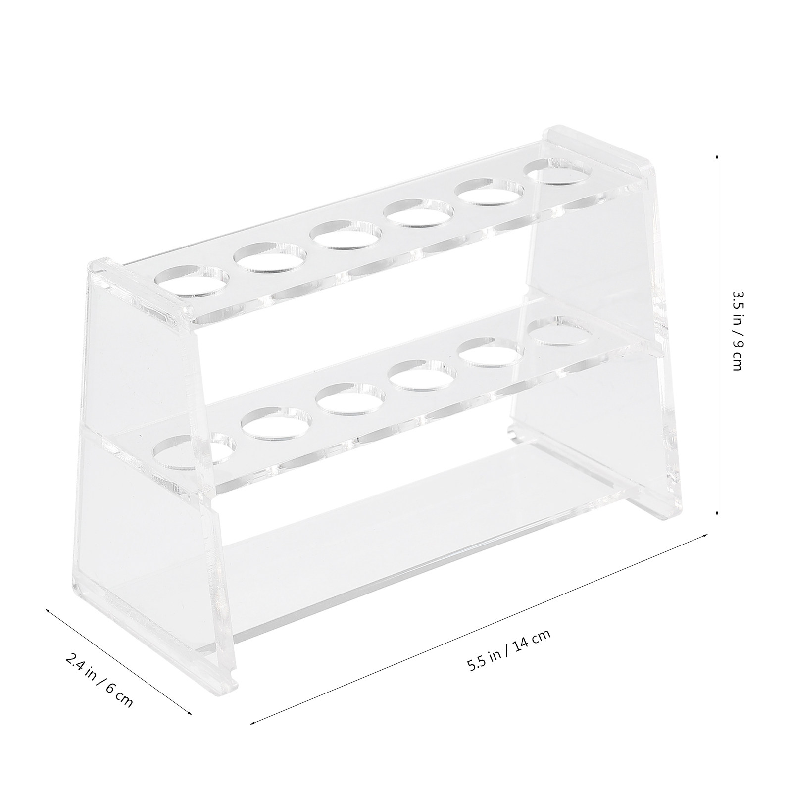 12-Hole Clear Acrylic Test Tub - огляд і ціна Centrifuge Tube Rack