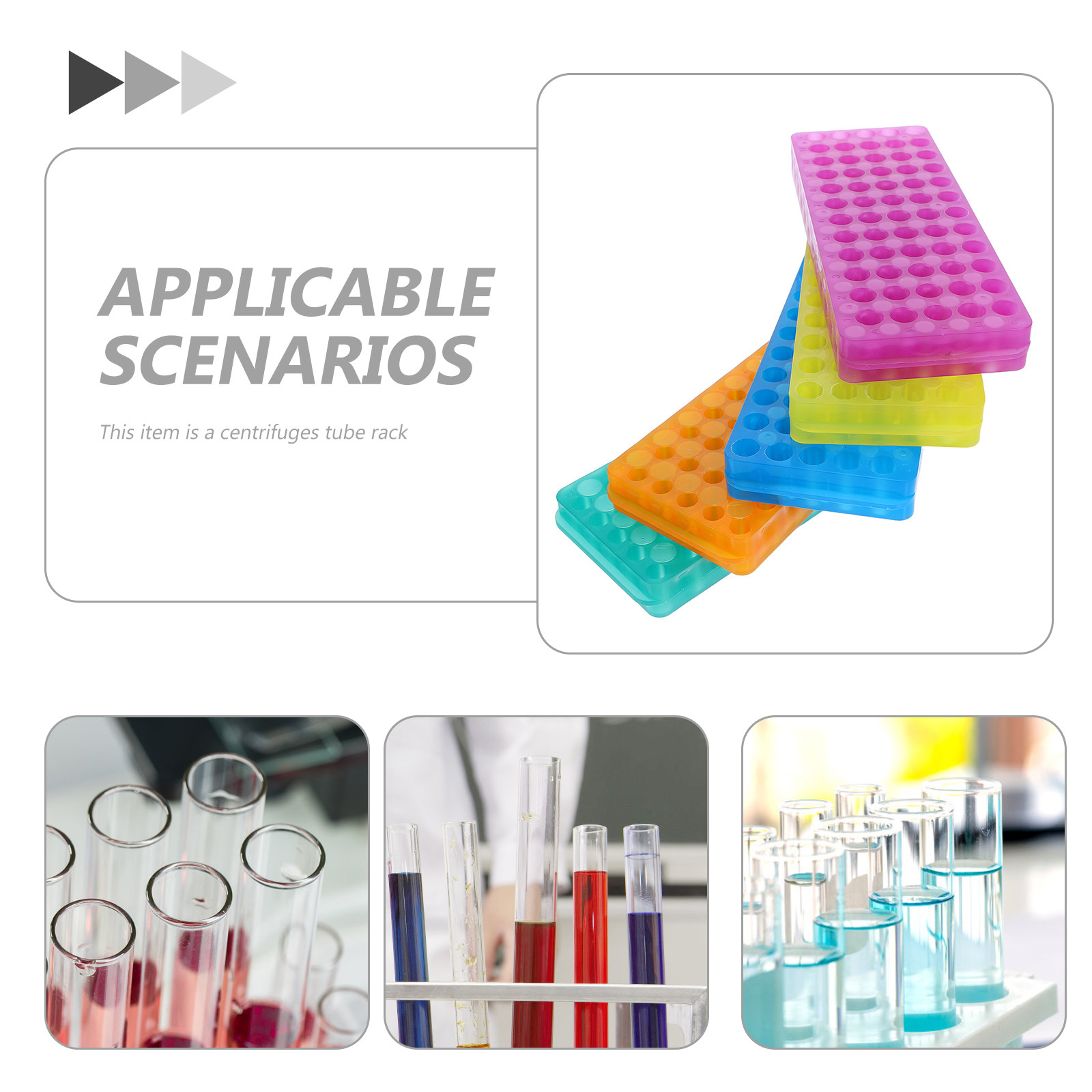 5 pcs Centrifuge Tube Rack Dur - огляд і ціна Centrifuge Tube Rack